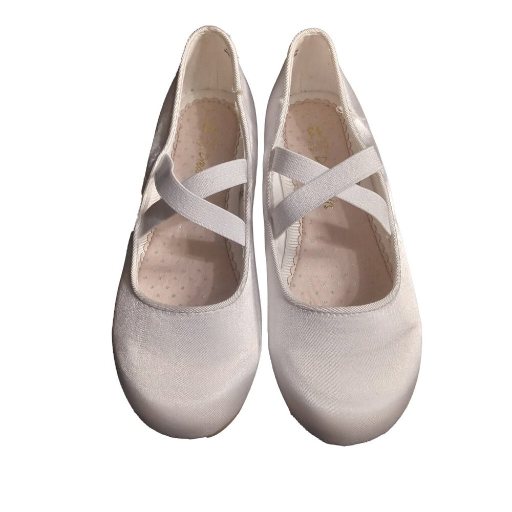 Dream Pairs Classic Silky White Flat Dress Shoes US 13